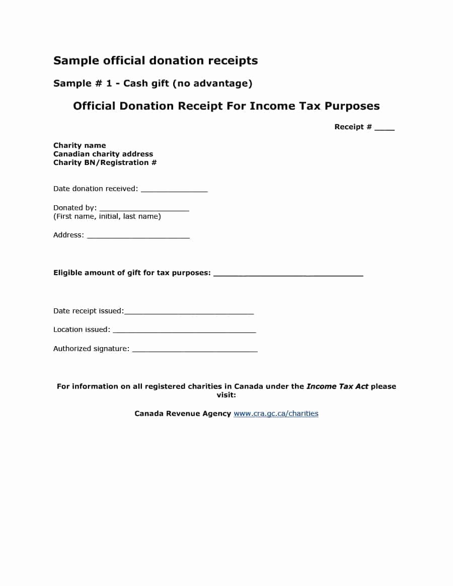 Donation Tax Receipt Template Lovely 40 Donation Receipt Templates &amp; Letters [goodwill Non Profit]