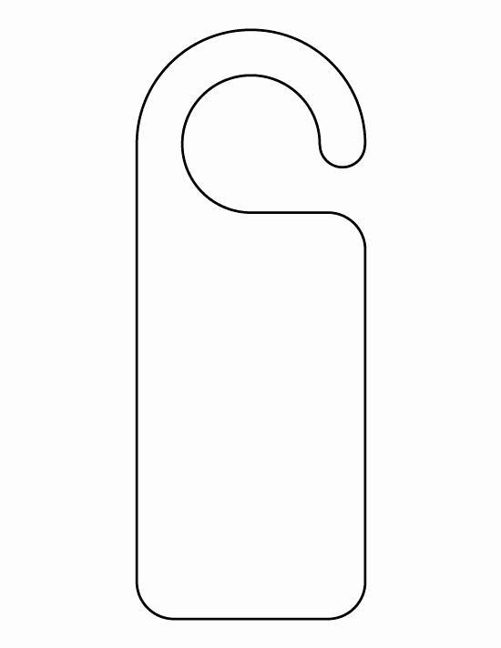 Door Hanger Template Free Elegant Pin by Kara tomko On for the Home Pinterest