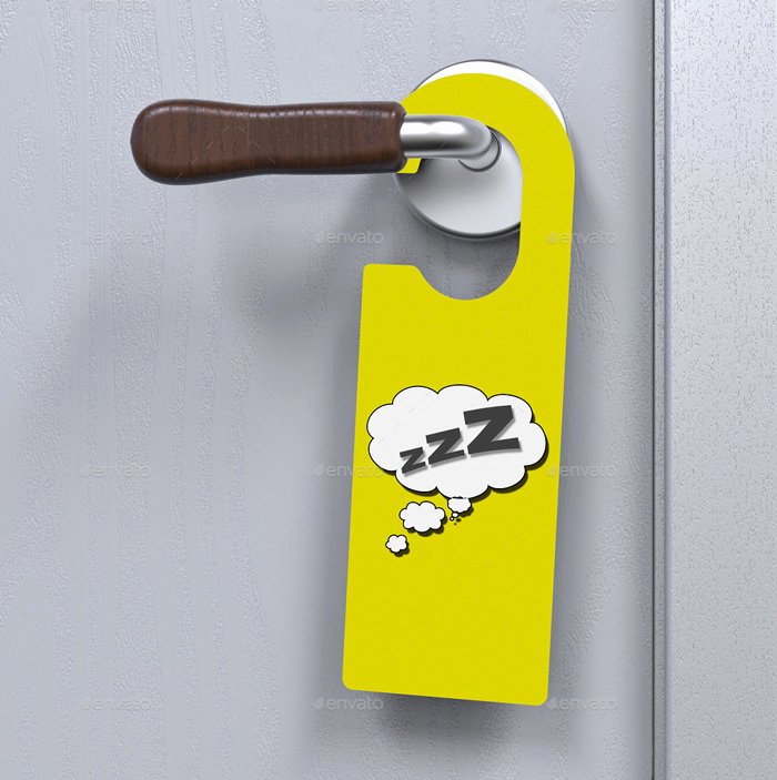 Door Hanger Template Psd New 14 Free and Premium Door Hanger Mockup Templates Designyep