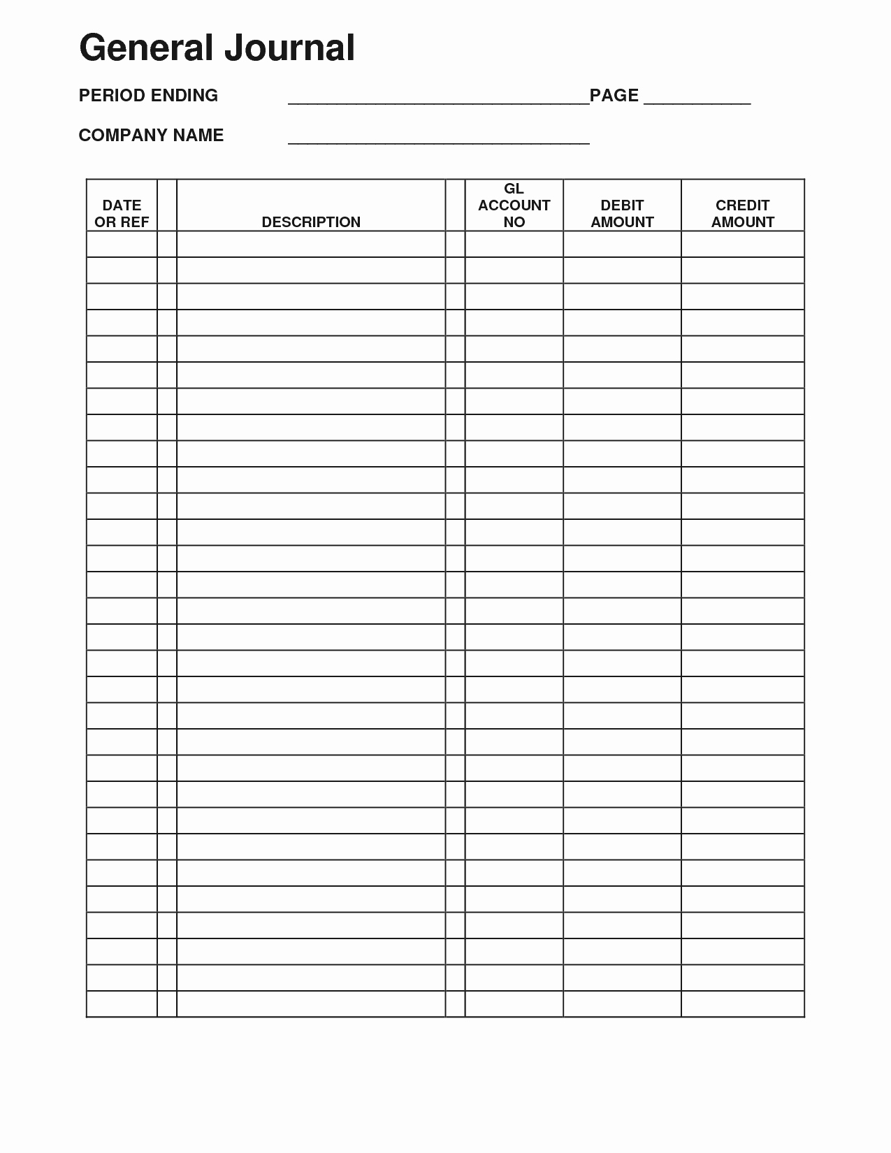 Double Entry Journal Template Lovely Accounting Journal Template Templates Data