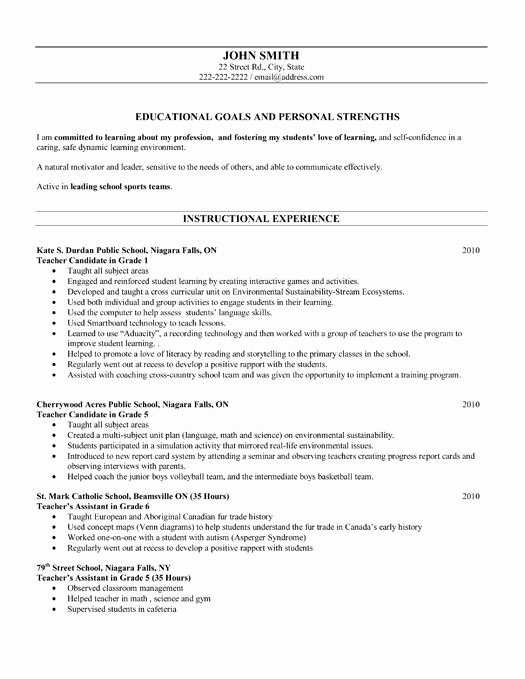 Education Resume Template Free New 17 Best Images About Teacher Interview On Pinterest