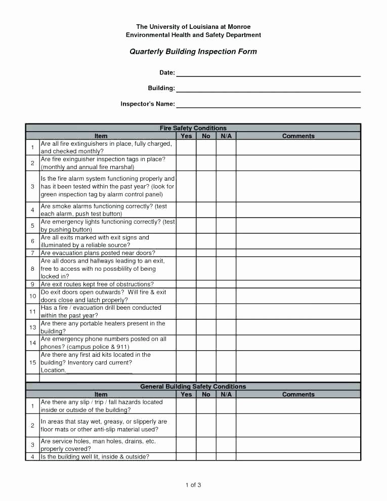 Electrical Inspection Report Template Fresh Part Inspection Report Template – Ensitefo