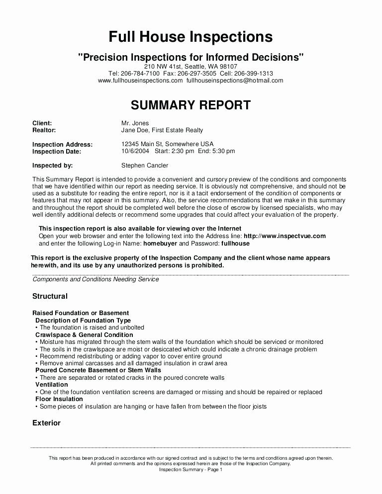 Electrical Inspection Report Template Inspirational Third Party Electrical Inspection Report format