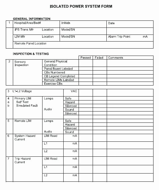 Electrical Inspection Report Template New Electrical Inspection Checklist Template Home Electrical