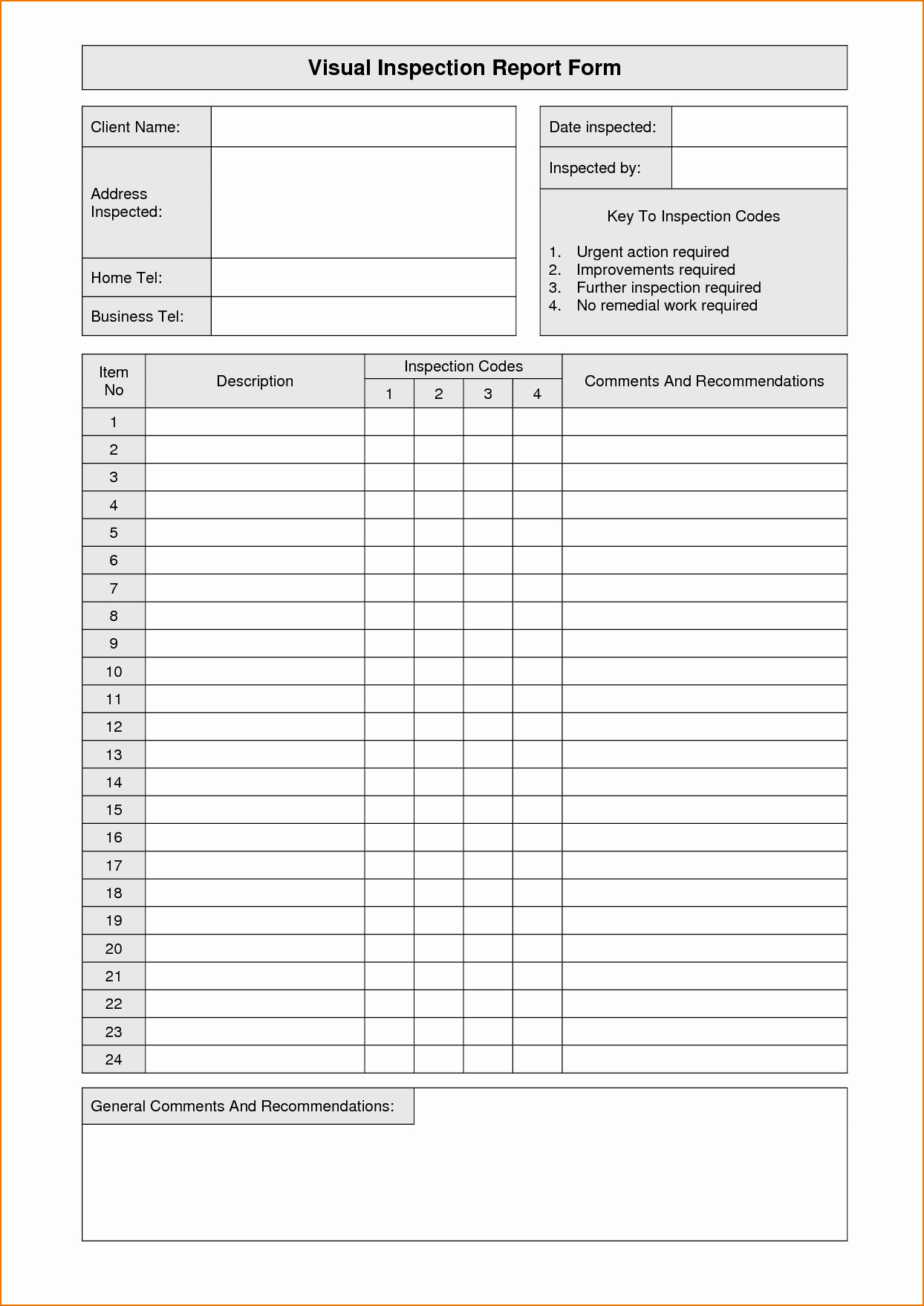 Electrical Inspection Report Template New Inspection Report Template Templates Maggi Locustdesign Co