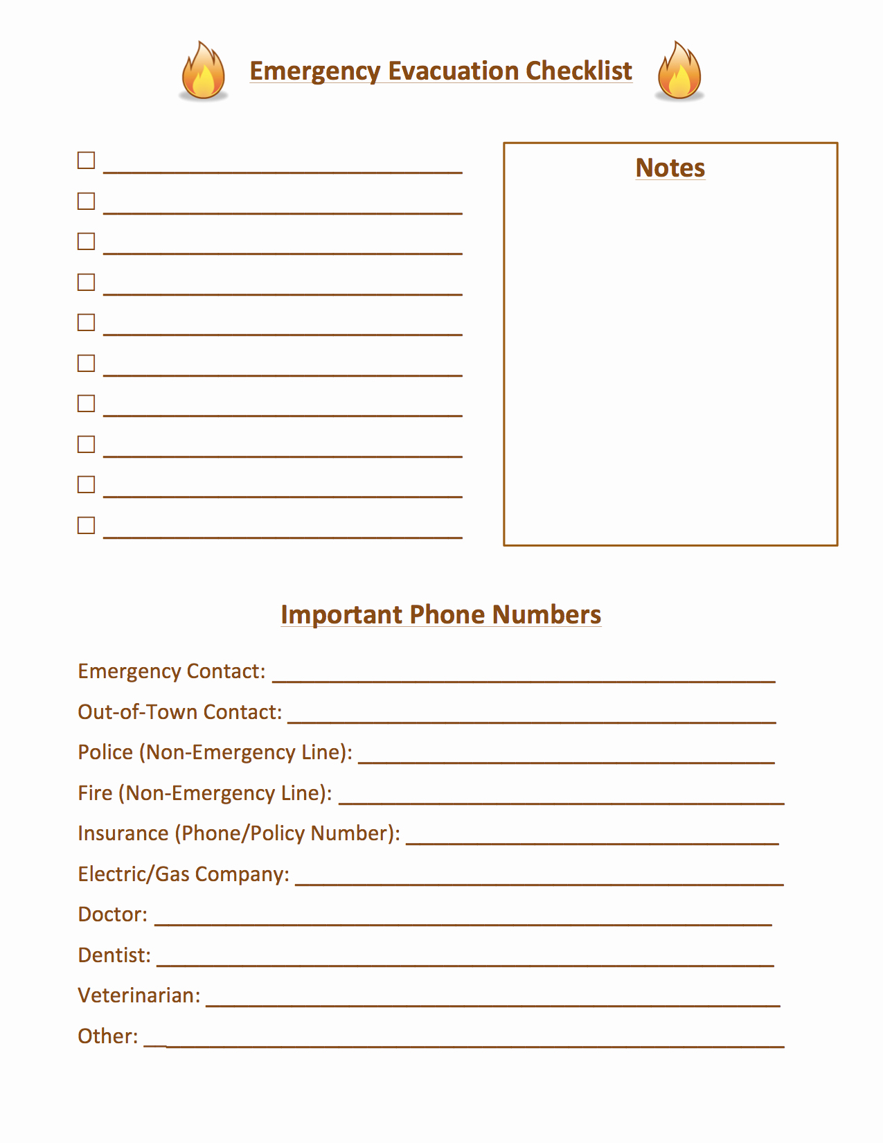 Emergency Phone Number Template Awesome List Real Phone Numbers 2015