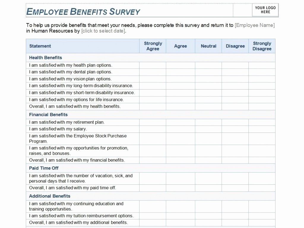 Employee Benefits Package Template New Employee Benefits Package Template