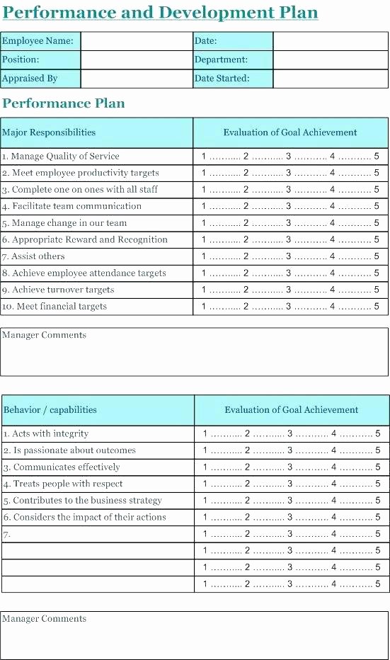 Employee Evaluation Template Excel Best Of Day Employee Review Template Download Performance
