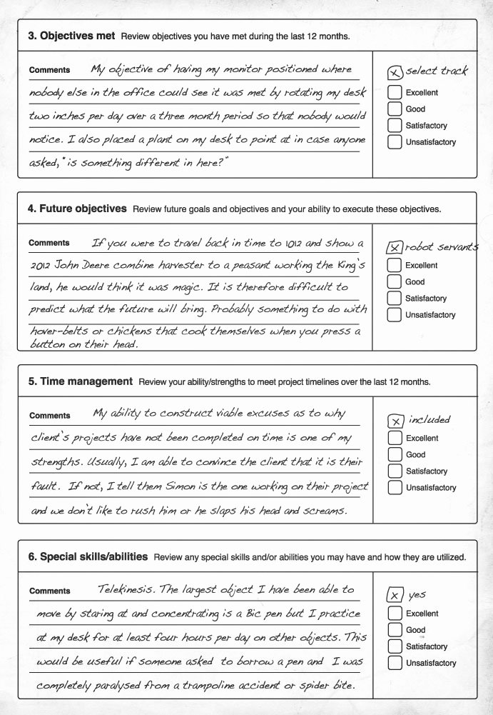 Employee Self Evaluation Template Best Of Employee Self Evaluation form