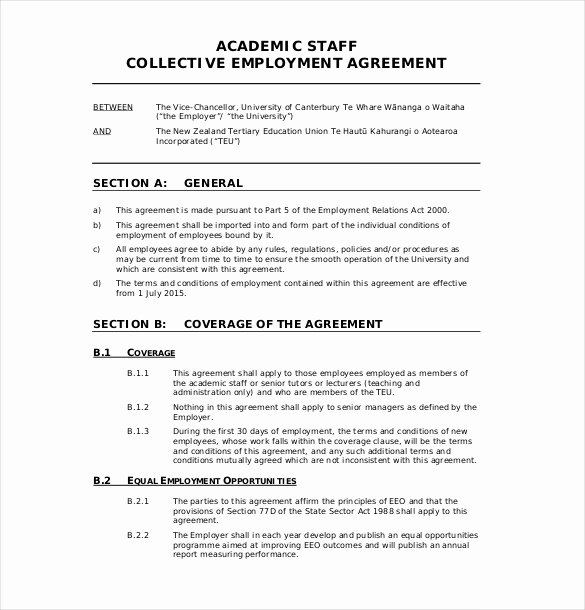 Employment Agreement Template Word Awesome 29 Employment Agreement Templates – Free Word Pdf format