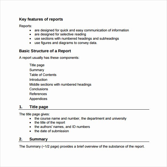 Engineering Technical Report Template Luxury 16 Sample Engineering Reports – Pdf Word Pages