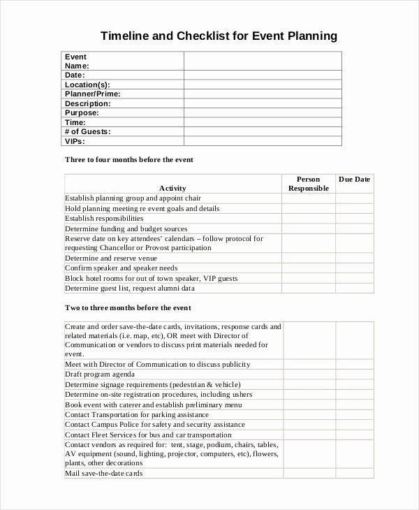 Event Planning form Template Unique event Planning Template 11 Free Word Pdf Documents