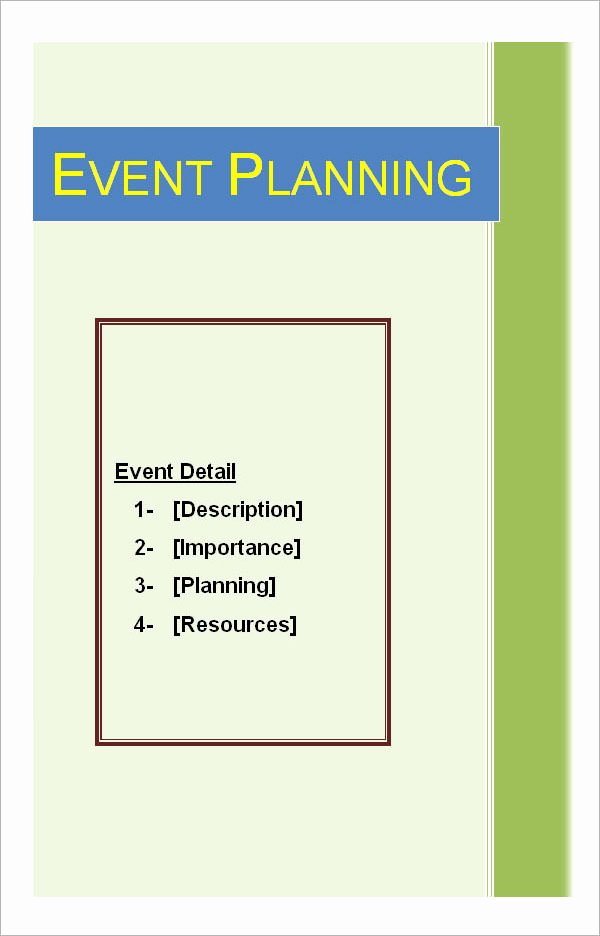 Event Planning Template Pdf Fresh event Planning Template 11 Free Documents In Word Pdf Ppt