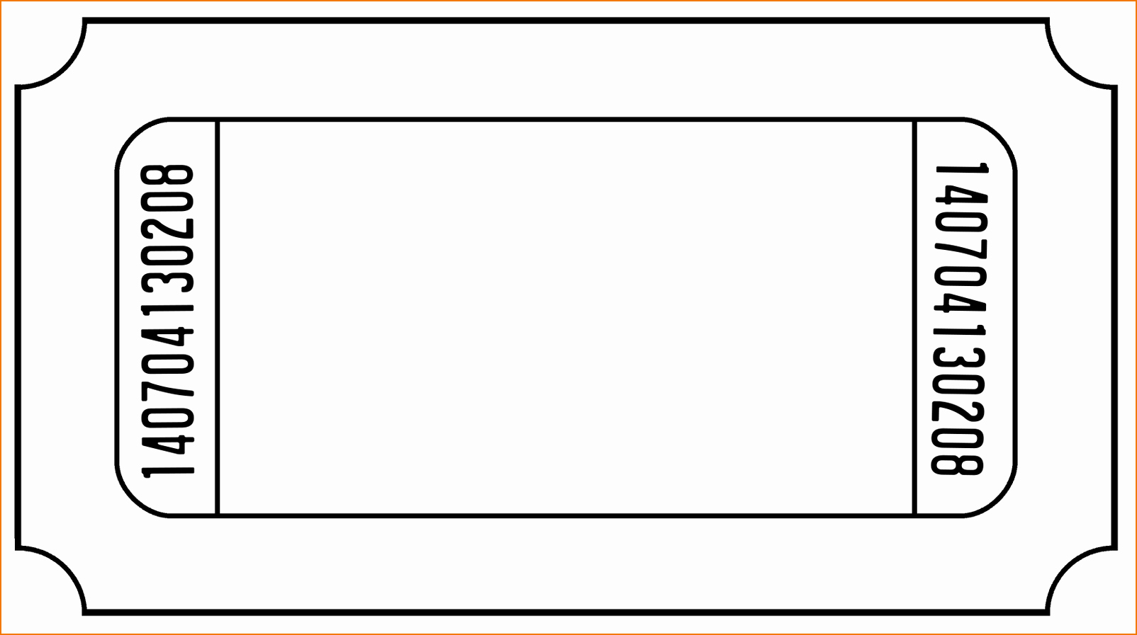 Event Ticket Template Word Unique 6 Ticket Templates