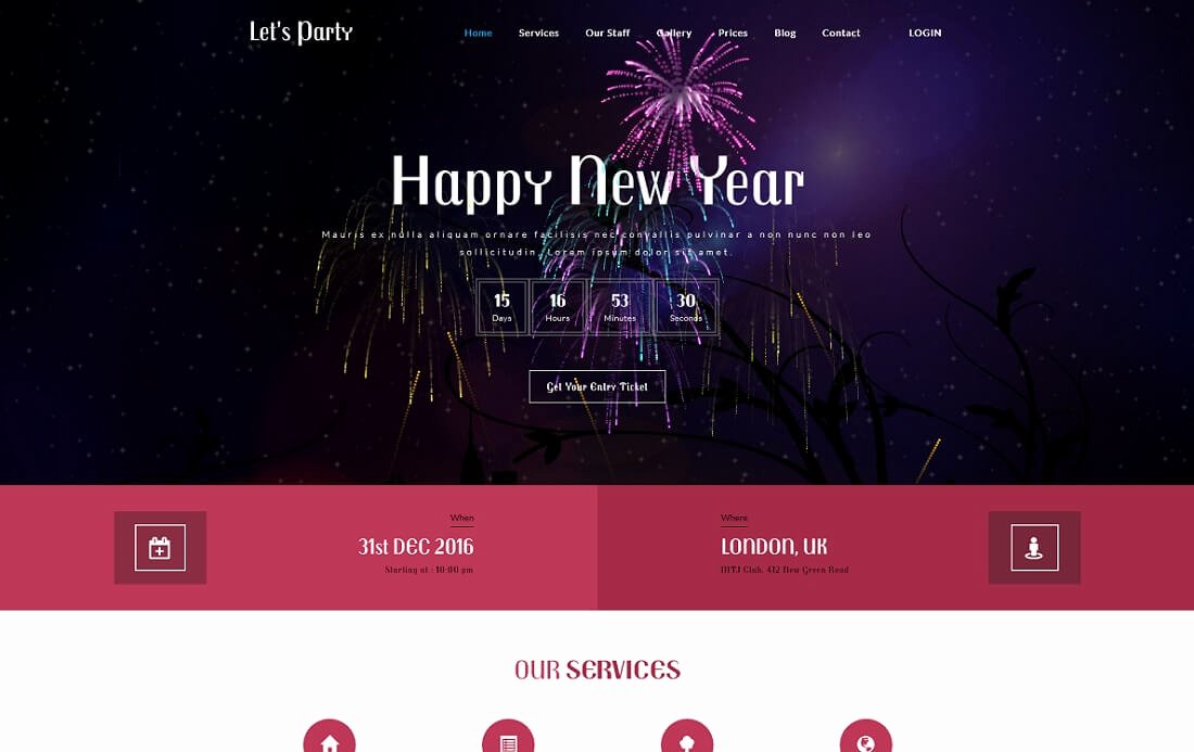 Event Website Template Free Lovely 20 Best Free event Website Templates 2018 themelibs