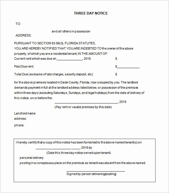 Eviction Notice Template California Awesome 38 Eviction Notice Templates Pdf Google Docs Ms Word