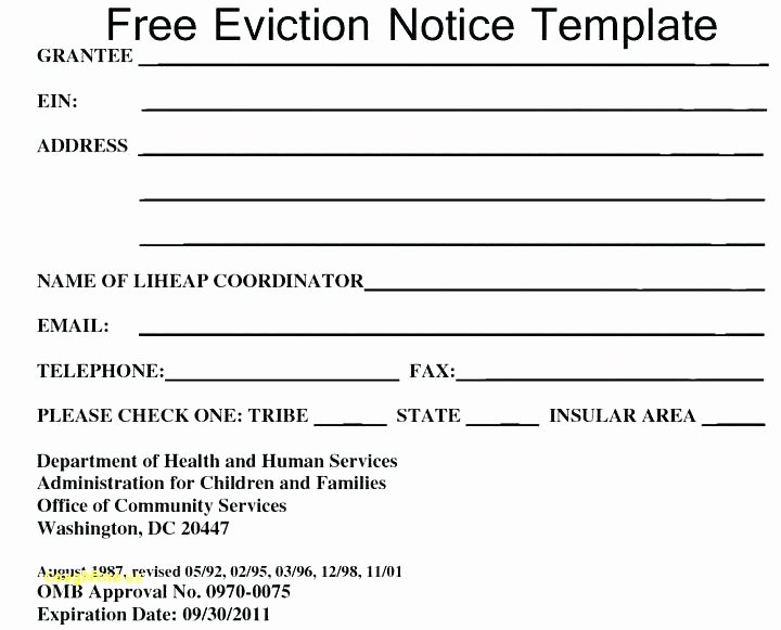 Eviction Notice Template Texas Beautiful 12 Simple Eviction Notice