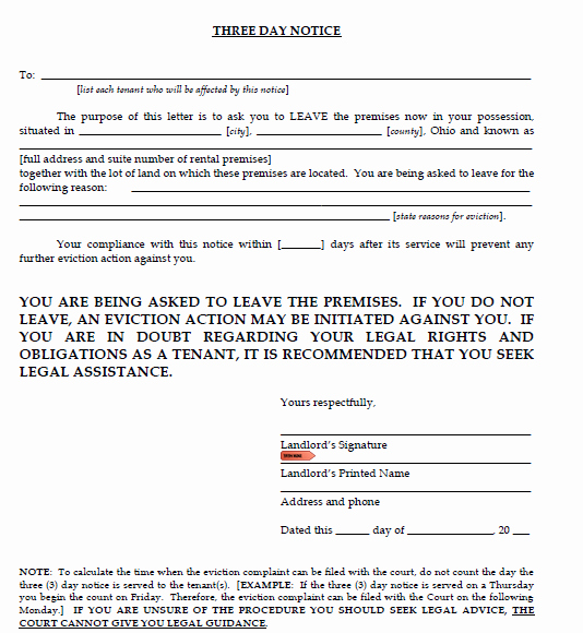 Eviction Notice Template Texas Elegant Eviction Notice Texas