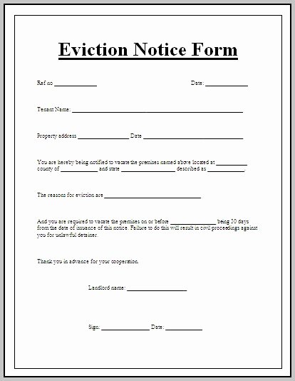 Eviction Notice Template Texas New Eviction Notice form Philippines Template Resume