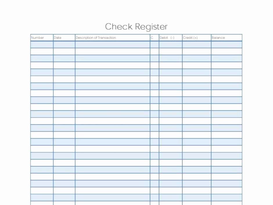 Excel Checkbook Register Template Inspirational 9 Excel Checkbook Register Templates Excel Templates
