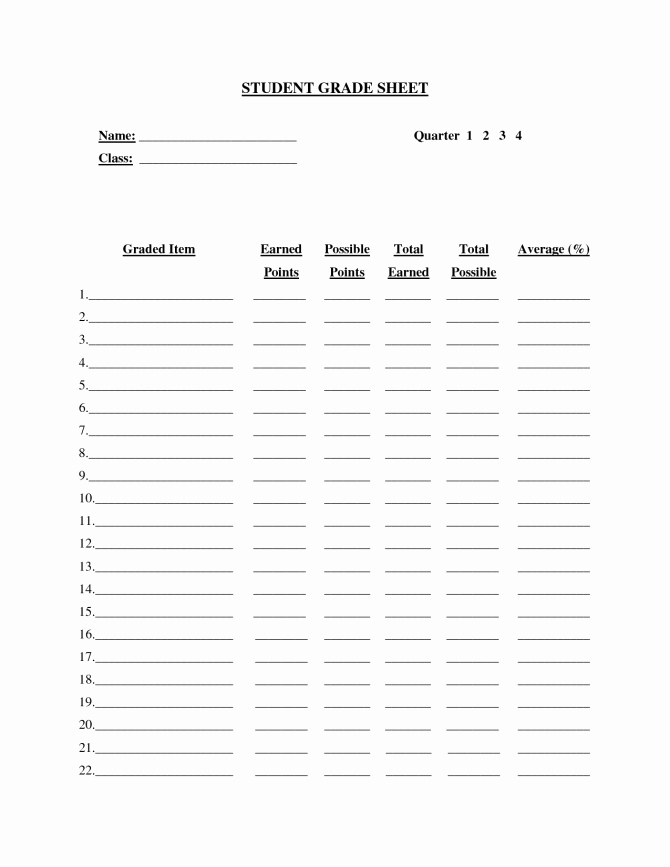 Excel Grade Sheet Template New Grade Sheet Template for Students Pdf Deped Grading Excel