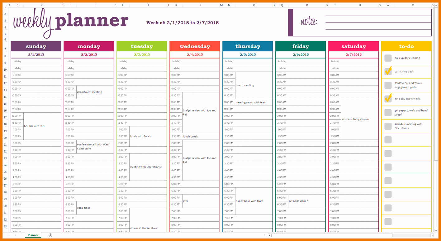 Excel Meal Plan Template Luxury Weekly Meal Planner Template Excel Templates Data