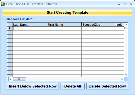 Excel Phone List Template Awesome Excel Phone List Template software