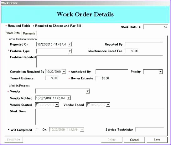 Excel Work order Template Beautiful Work Request Template Excel – Rightarrow Template Database