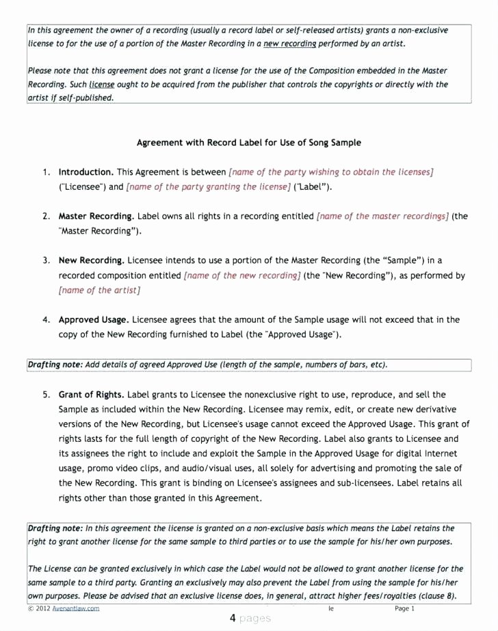 Exclusive License Agreement Template Lovely Perpetual License Agreement Template Licence Agreement