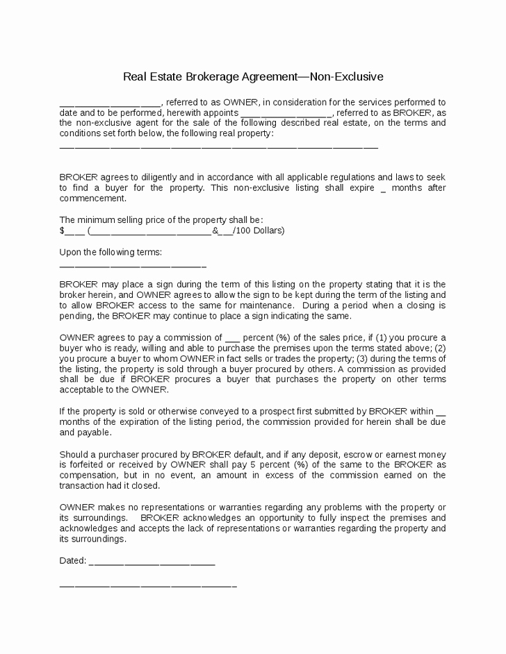 Exclusive Supplier Agreement Template Luxury 10 Best Of Exclusive Sales Agreement Template