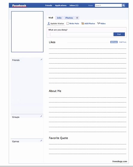 Facebook Page Template Pdf Lovely Pin by Kirbie Kelly On Classroom Ideas