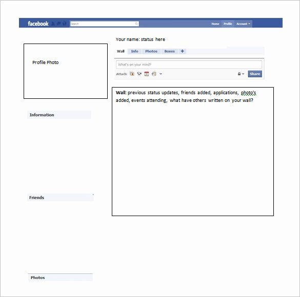 Facebook Page Template Pdf New Template – 49 Free Word Pdf Psd Ppt format