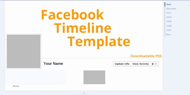 Facebook Post Template Psd Inspirational Timeline Cover Template 2016 with Psd