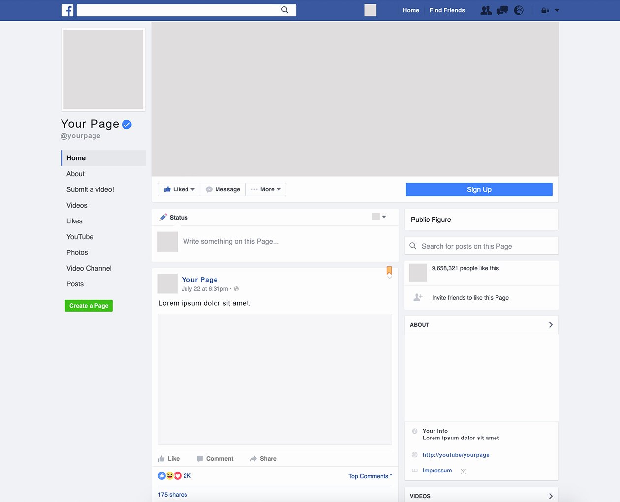Facebook Profile Page Template Beautiful Page Related Keywords Page Long Tail