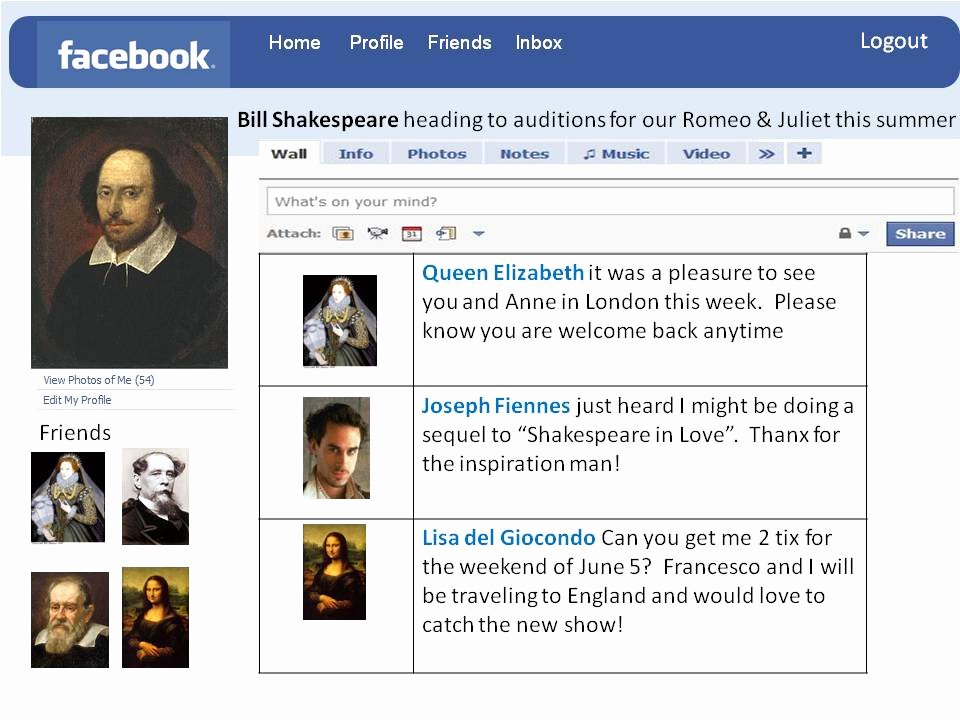 Fake Facebook Page Template Lovely Fake