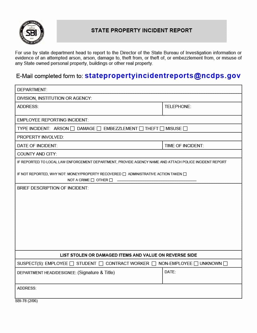 Fake Police Report Template Fresh 20 Police Report Template &amp; Examples [fake Real]