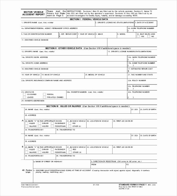 Fake Police Report Template Inspirational 17 Sample Police Report Templates Pdf Doc