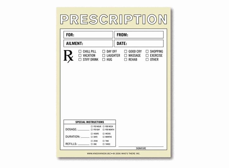 Fake Prescription Label Template Fresh 17 Best Images About Fake Doctor S Notes On Pinterest