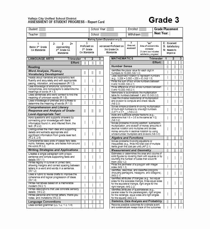 Fake Report Card Template Beautiful 30 Real &amp; Fake Report Card Templates [homeschool High