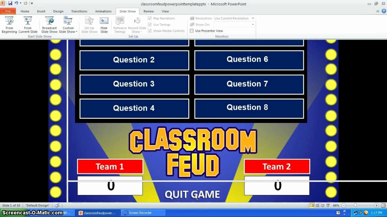 Family Feud Powerpoint Template Awesome Family Feud Powerpoint Template