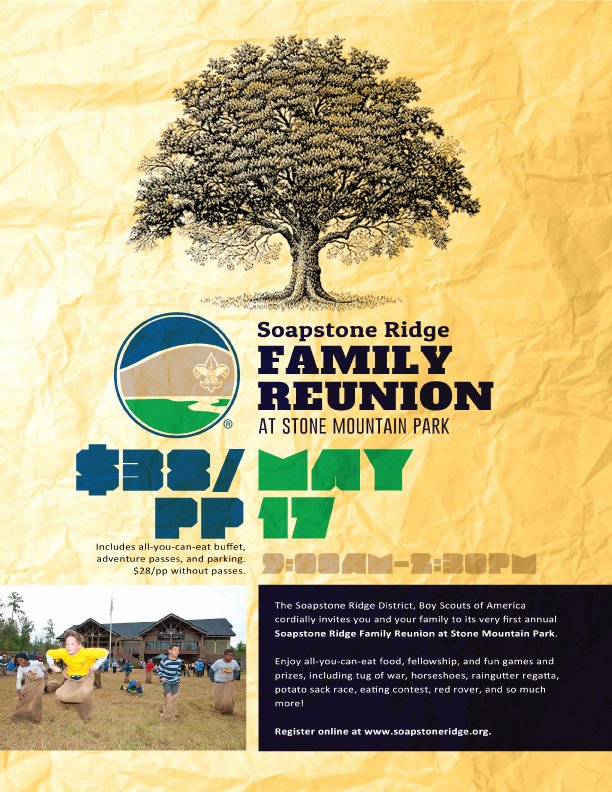 Family Reunion Flyer Template Luxury Family Reunion Flyer
