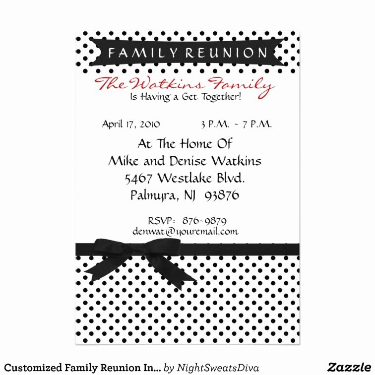 Family Reunion Letters Template Awesome Family Reunion Invitation Letter Template