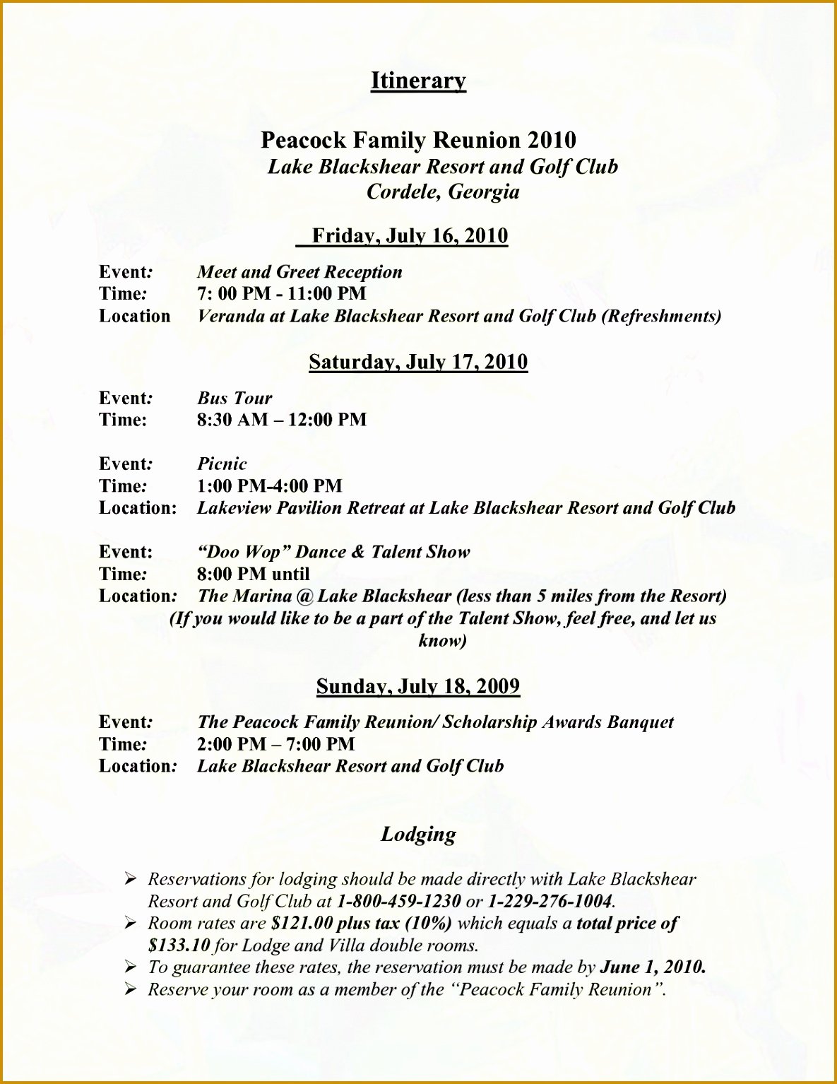 Family Reunion Program Template Unique 3 Fundraiser event Program Template