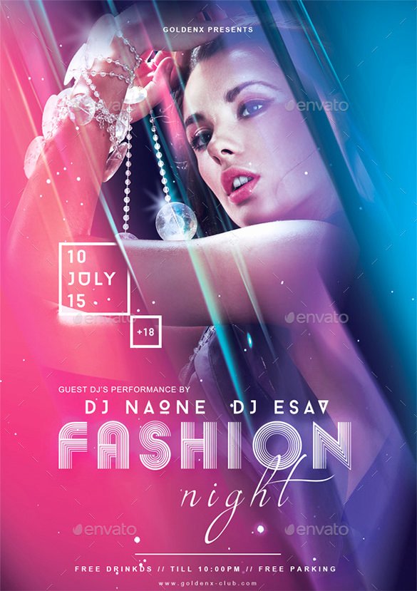 Fashion Show Flyer Template Luxury 24 Fashion Flyer Psd Templates &amp; Designs
