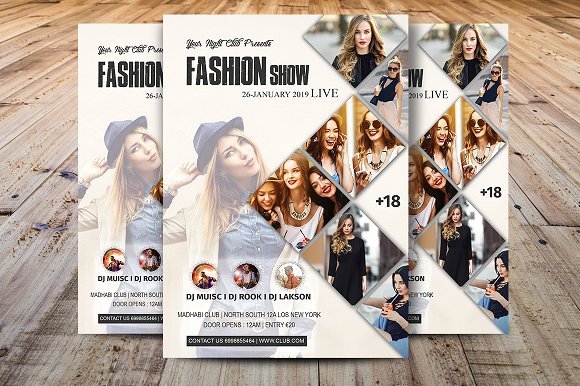 Fashion Show Flyers Template Awesome Elementary Talent Show Flyer Template Polarview