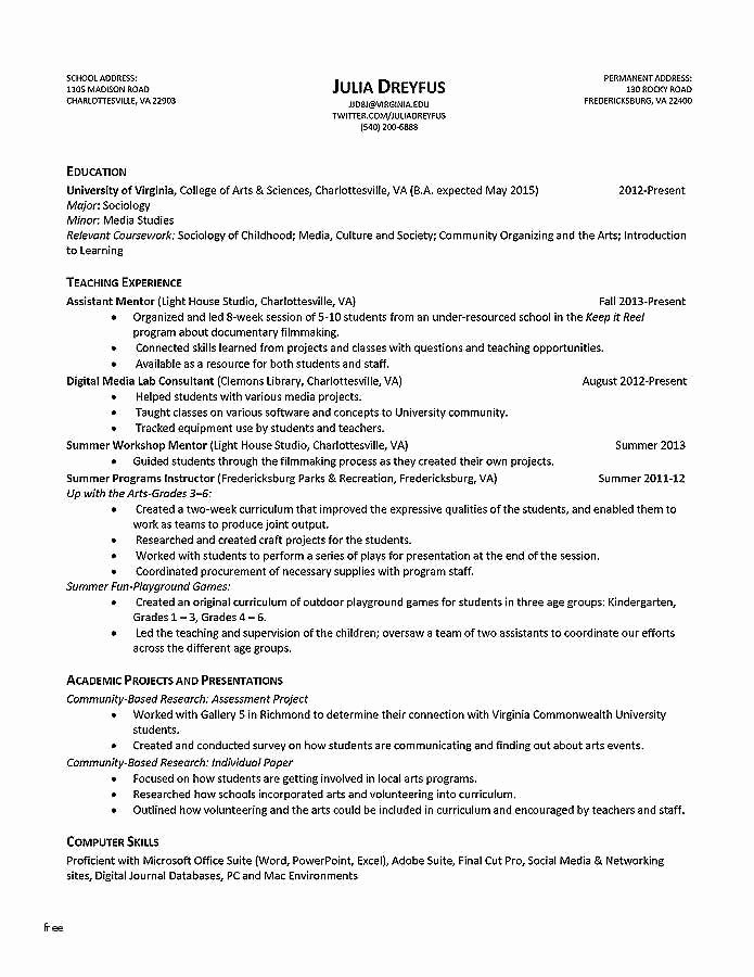 Federal Resume Template Word Best Of 30 Awesome Free Templates for Resumes Microsoft Word