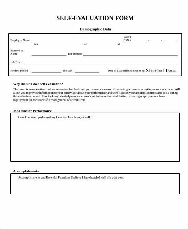 Feedback form Template Word Lovely Employee Evaluation form Example 13 Free Word Pdf