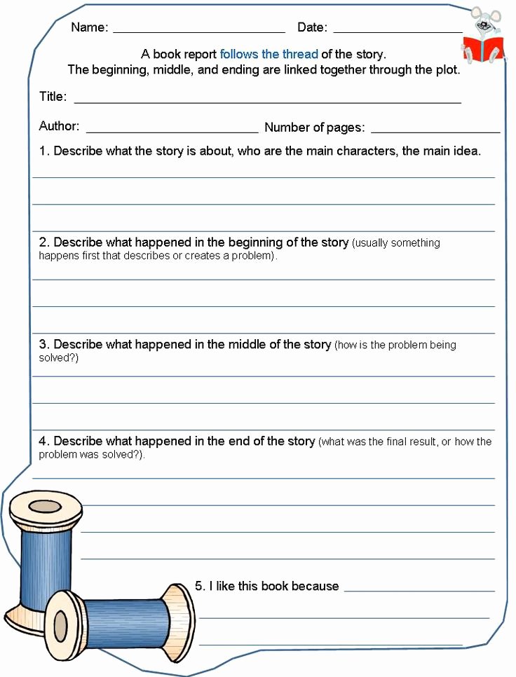 Fiction Book Report Template Elegant 31 Best Images About Book Report On Pinterest
