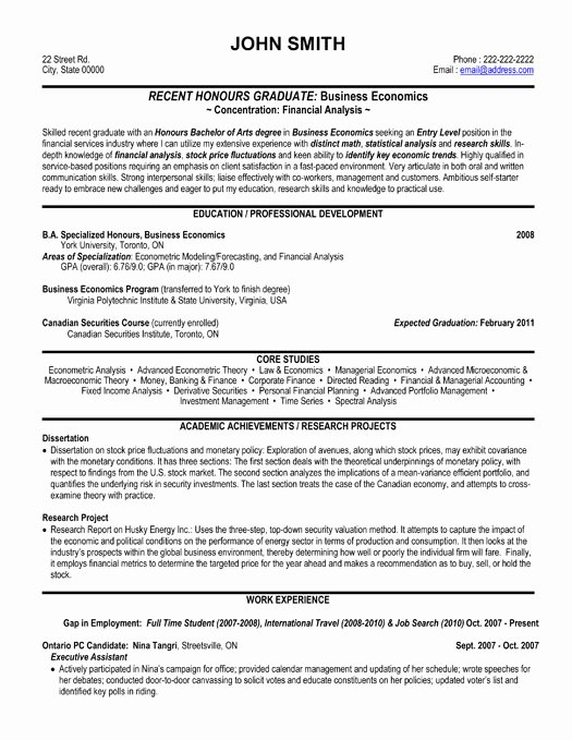Financial Analyst Resume Template Lovely top Finance Resume Templates &amp; Samples