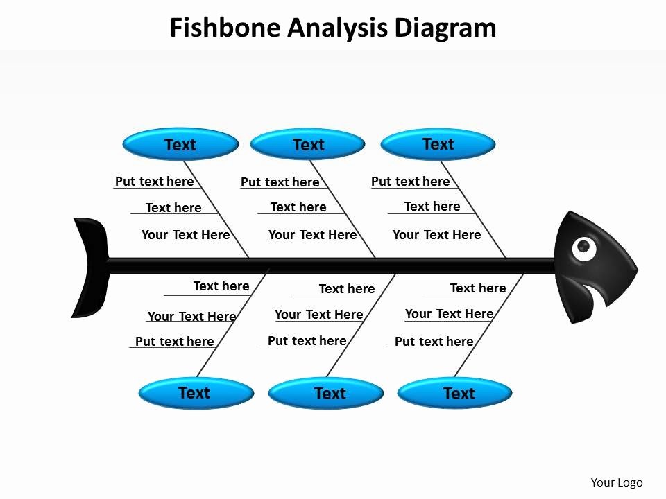 Fishbone Diagram Template Powerpoint Best Of Fishbone Analysis Diagram Powerpoint Diagram Templates